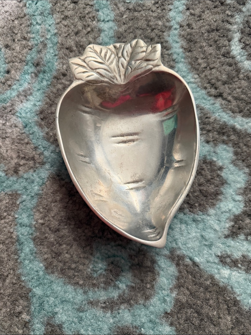 Pewter Carrot Trinket Dish